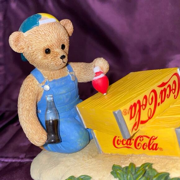 Coke Refreshes You Best Coca-Cola Memories to Cherish Bear Coca Cola Spin Top - Picture 7 of 10